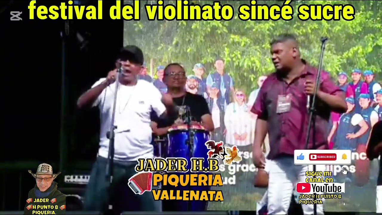 Piqueria vallenata con Jader H punto B Piqueria 