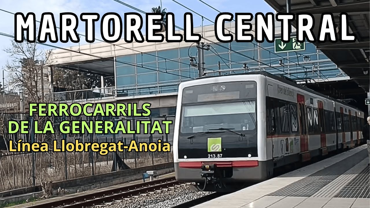 LÍNEA LLOBREGAT-ANOIA FERROCARRILS DE LA GENERALITAT (FGC) Martorell, Igualada, Manresa