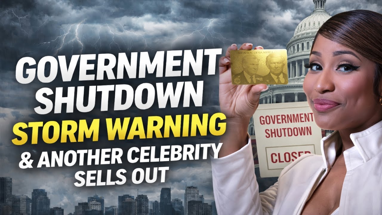 Government Shutdown, Storm Warning & Another Celebrity Sells Out