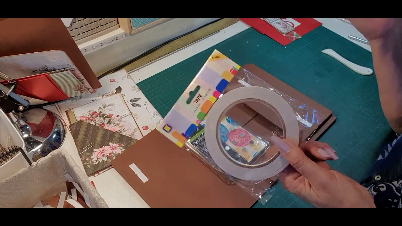 TUTO ALBUM WARM AND PEACEFULL - BLOC 1 PAGE 1