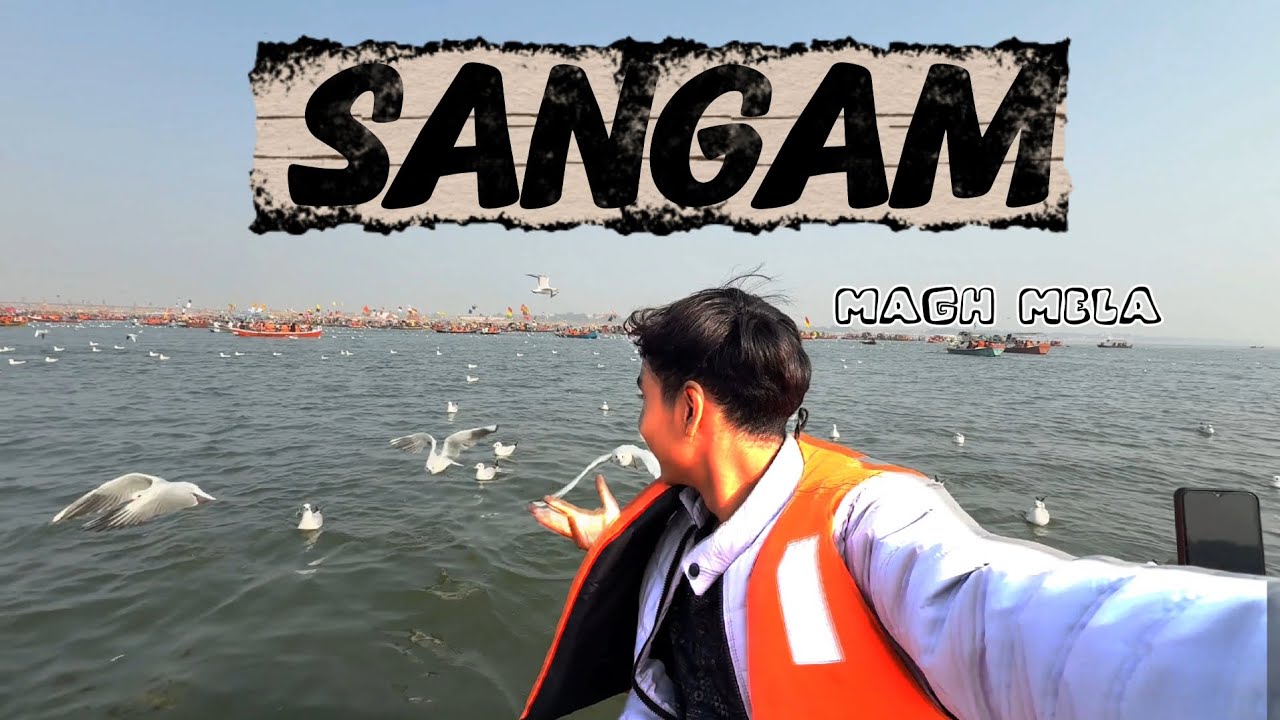 SANGAM 🙏🏻 KUMBH NAGRI PRAYAGRAJ 🧡🔥  
