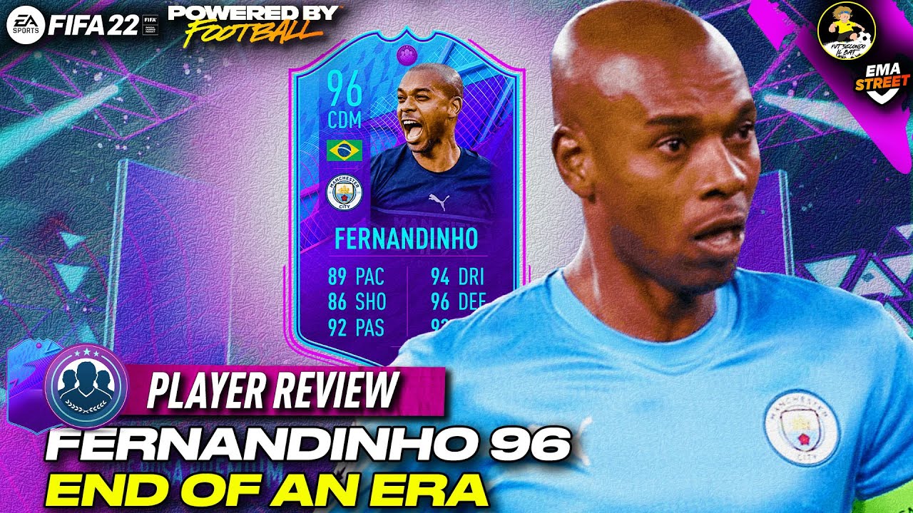 FERNANDINHO 96 END OF AN ERA PLAYER REVIEW /// FIFA 22 PLAYER REVIEW ITA