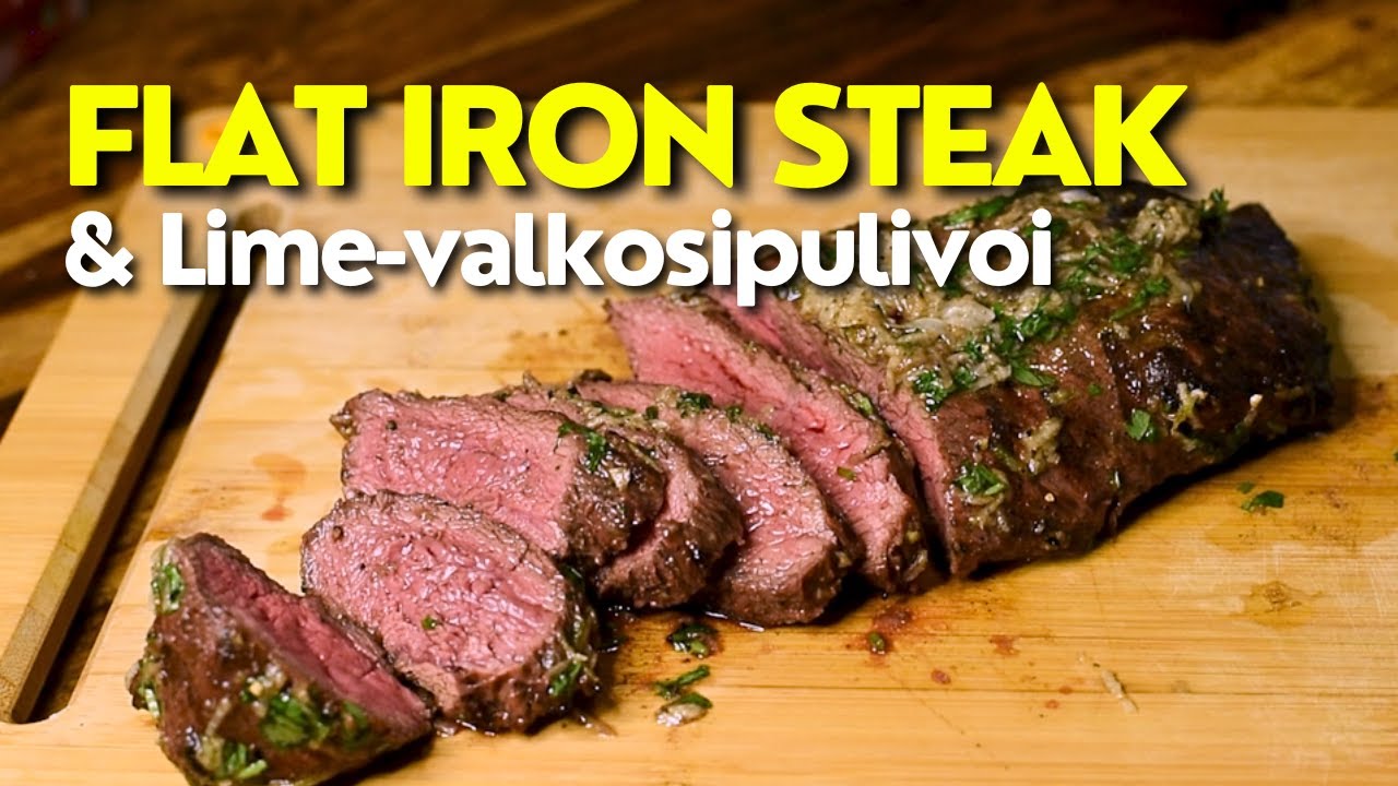 Grillattu Naudan Flat Iron Steak, maistuuko?
