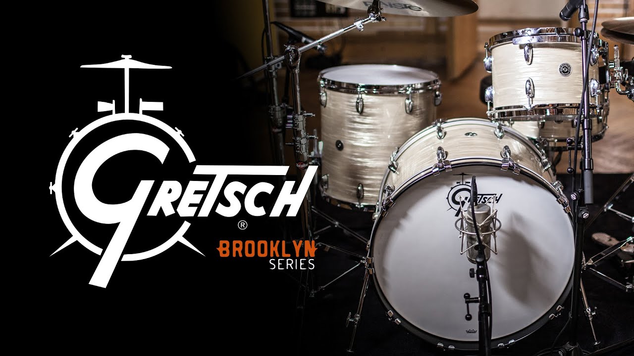 Gretsch BROOKLYN series & Paiste 602 modern essentials - David Anania for GEWA drums