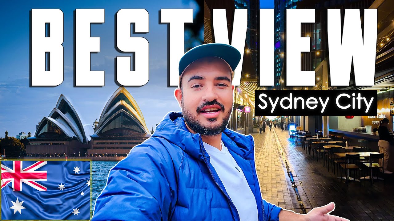 Sydney Opera House View from Milsons Point 🇦🇺 | Stunning Evening Views of Sydney City