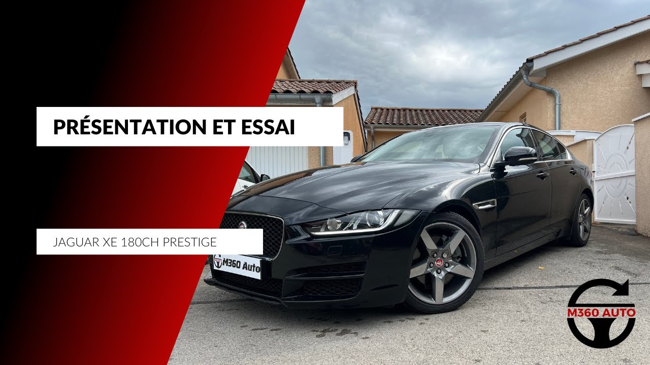 (Présentation et essai) Jaguar XE 2.0 D - 180 ch BVA / Portfolio / Prestige