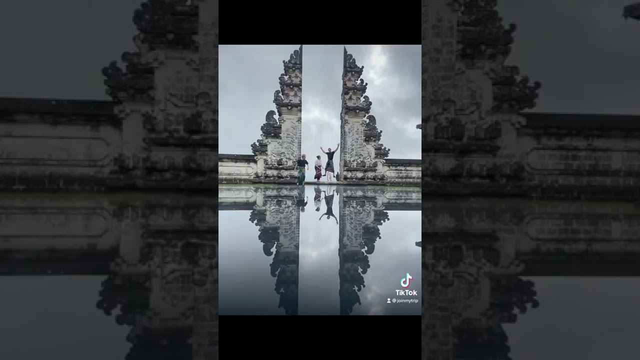 We unlocked the secret to the famous temple in #bali #travel #temple