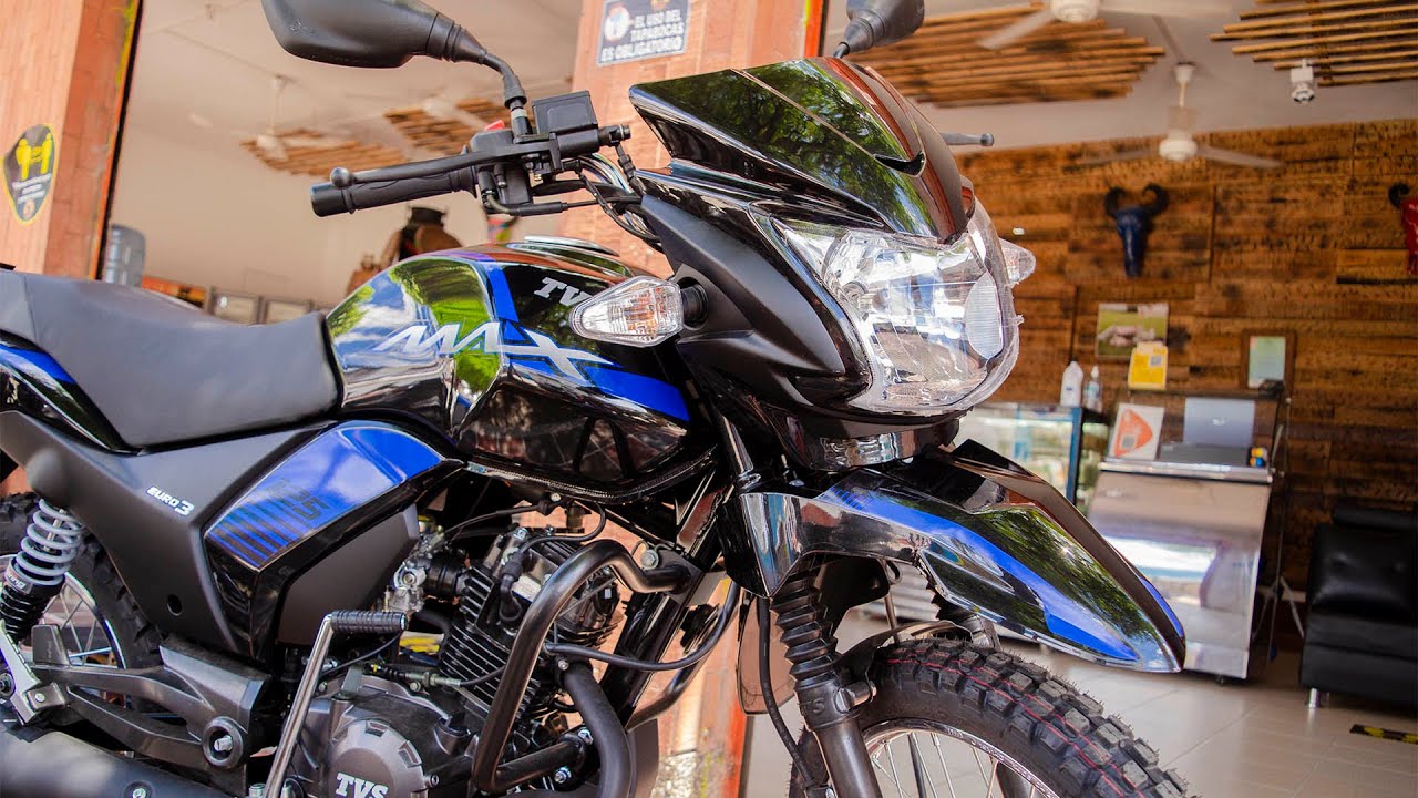Así es la Nueva TVS MAX 125 | Precio, Ficha técnica y Colores