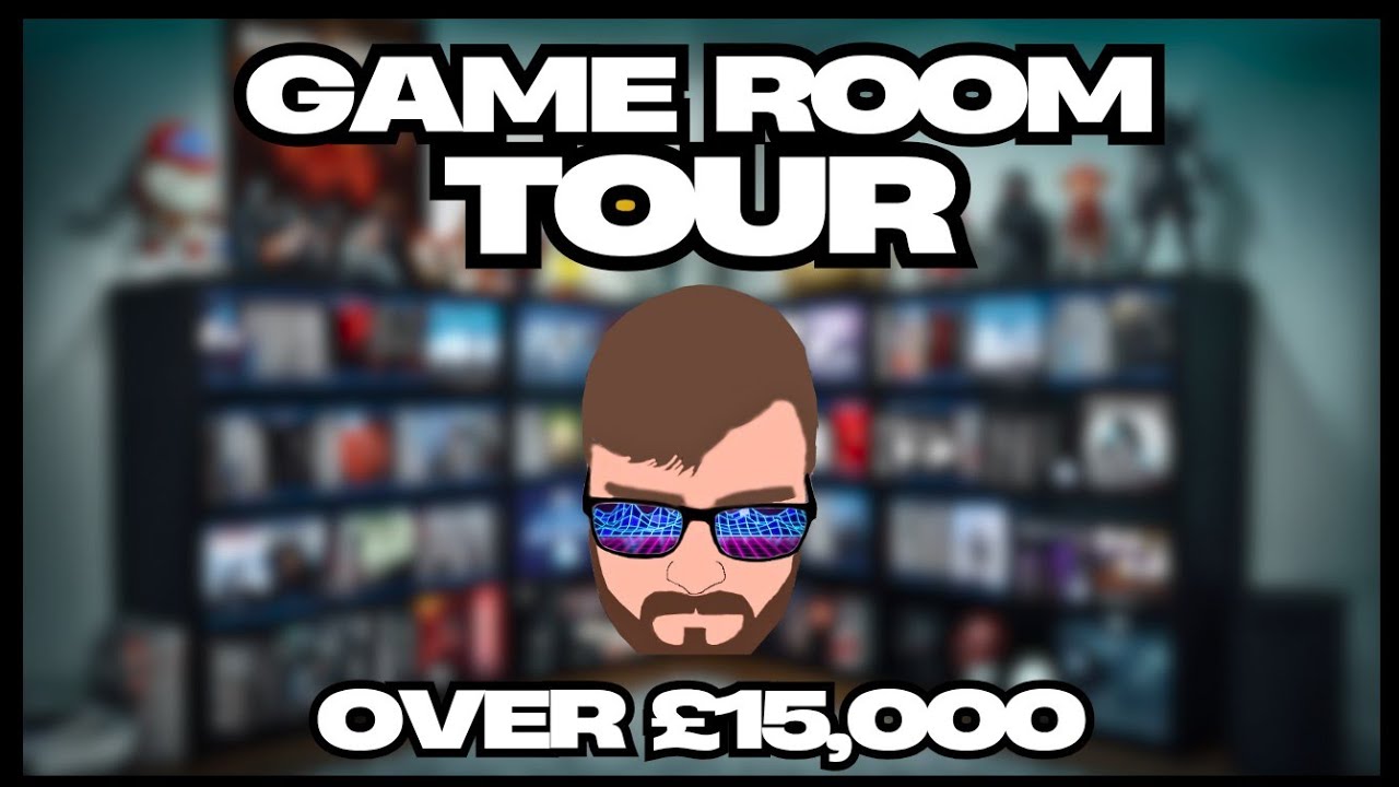 THE ULTIMATE Game Room Tour | £15,000+ Collection of Rare Games & Consoles