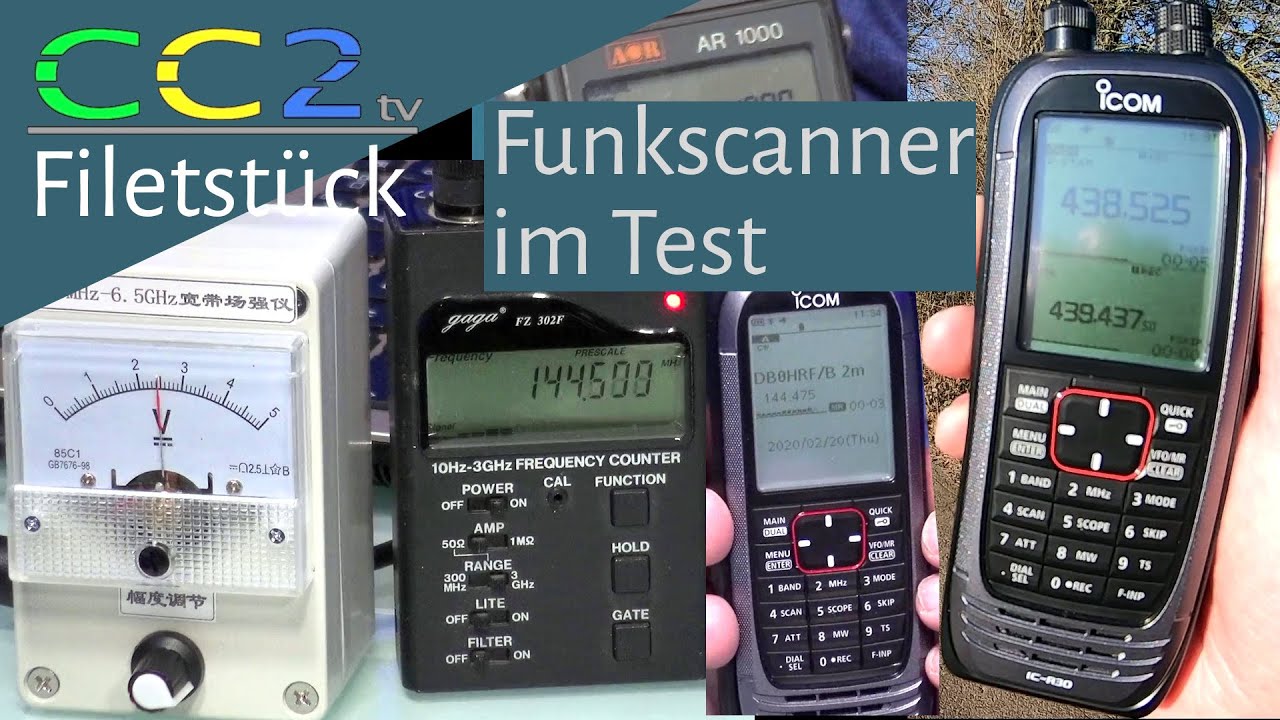 Funkscanner ICOM IC R30 - Ein Filetstück aus CC2tv #262