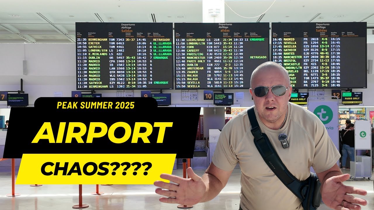 ⚠️Is Lanzarote Airport CHAOS in August 2025? 🛬FULL Lanzarote Airport Tour Before You Land!