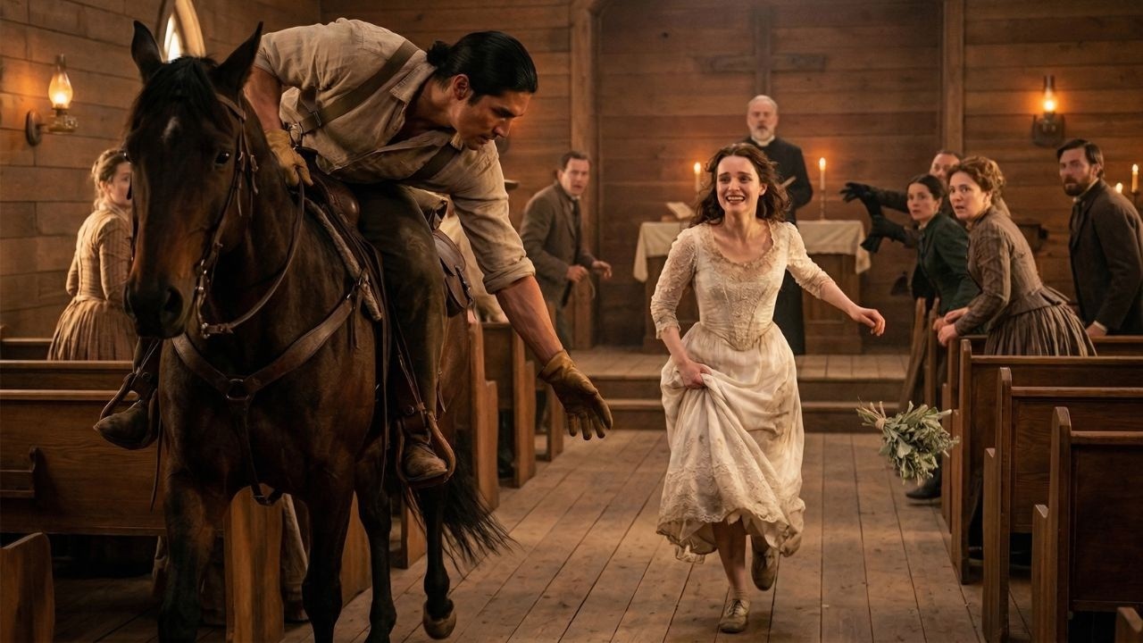 The Town Gasped When an Apache Man Risked His Life to Crash Her Forced Wedding