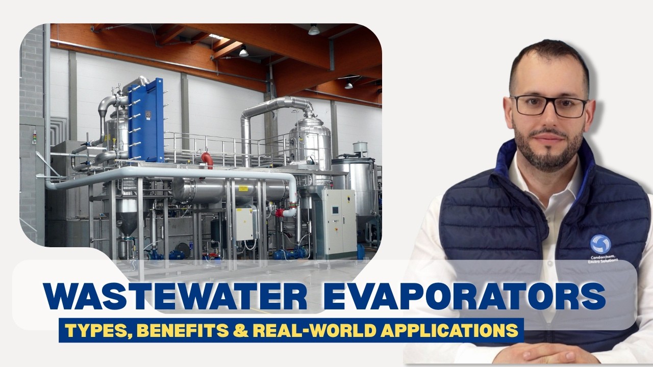 Wastewater evaporators complete guide: design, types, energy use, efficiency and case studies