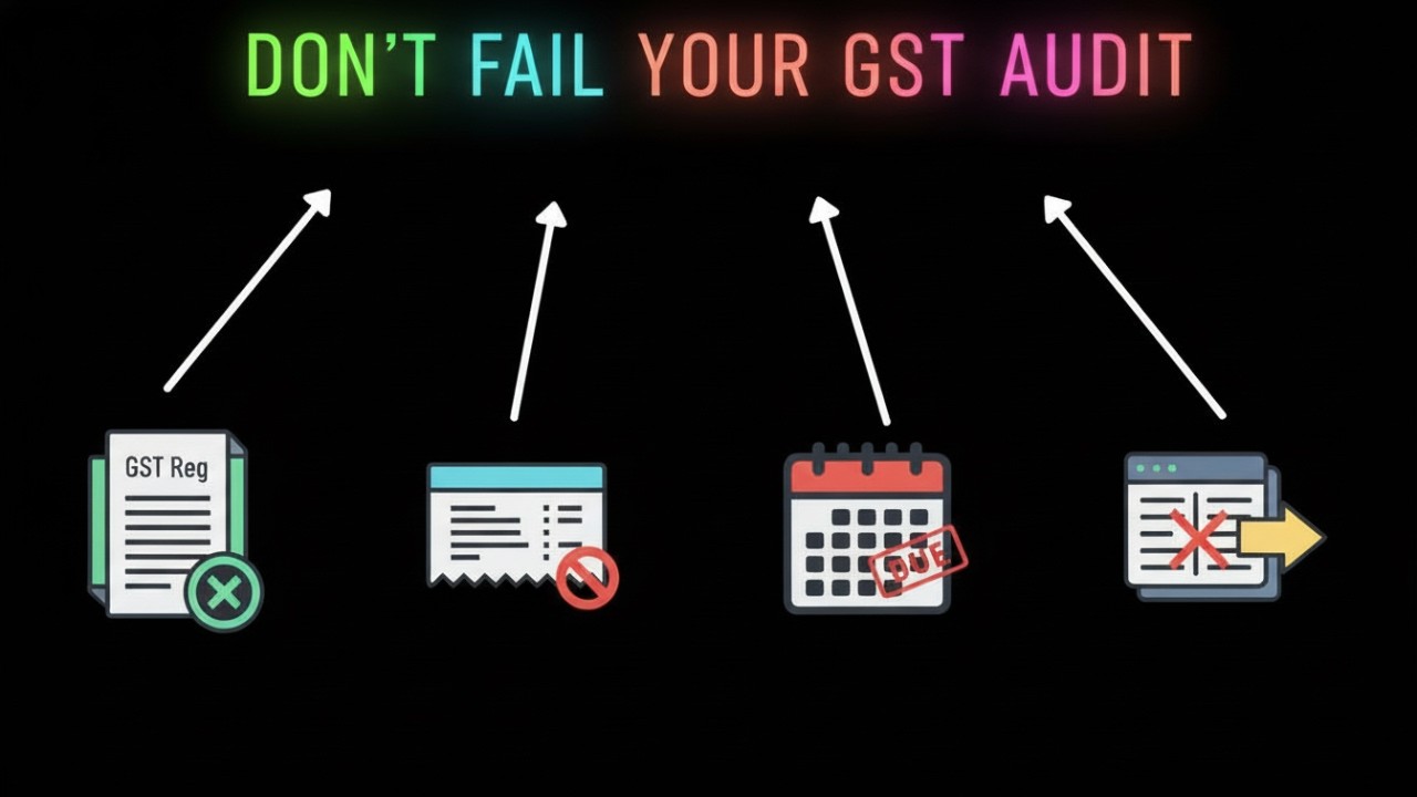 Are You Making These 5 COMMON GST Audit Errors That Can Cost You BIG?