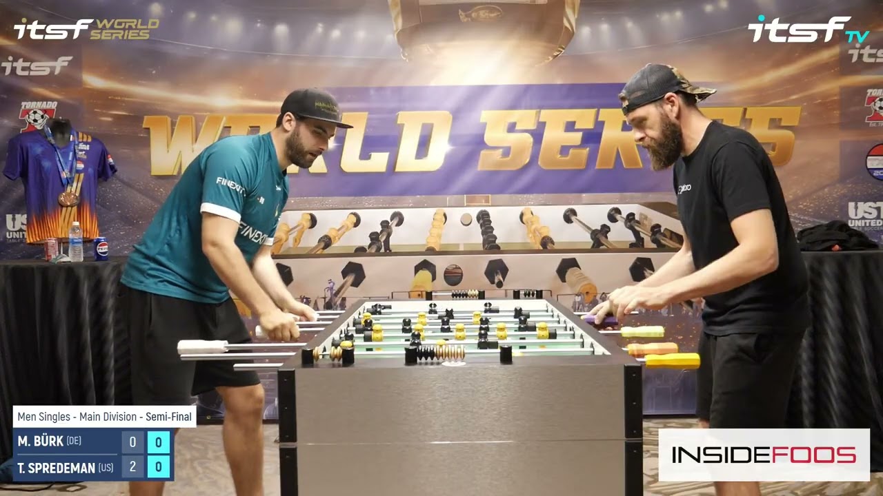 T. Spredeman vs M. Bürk - Men Singles - Semi-Final - ITSF World Series Tornado 2025