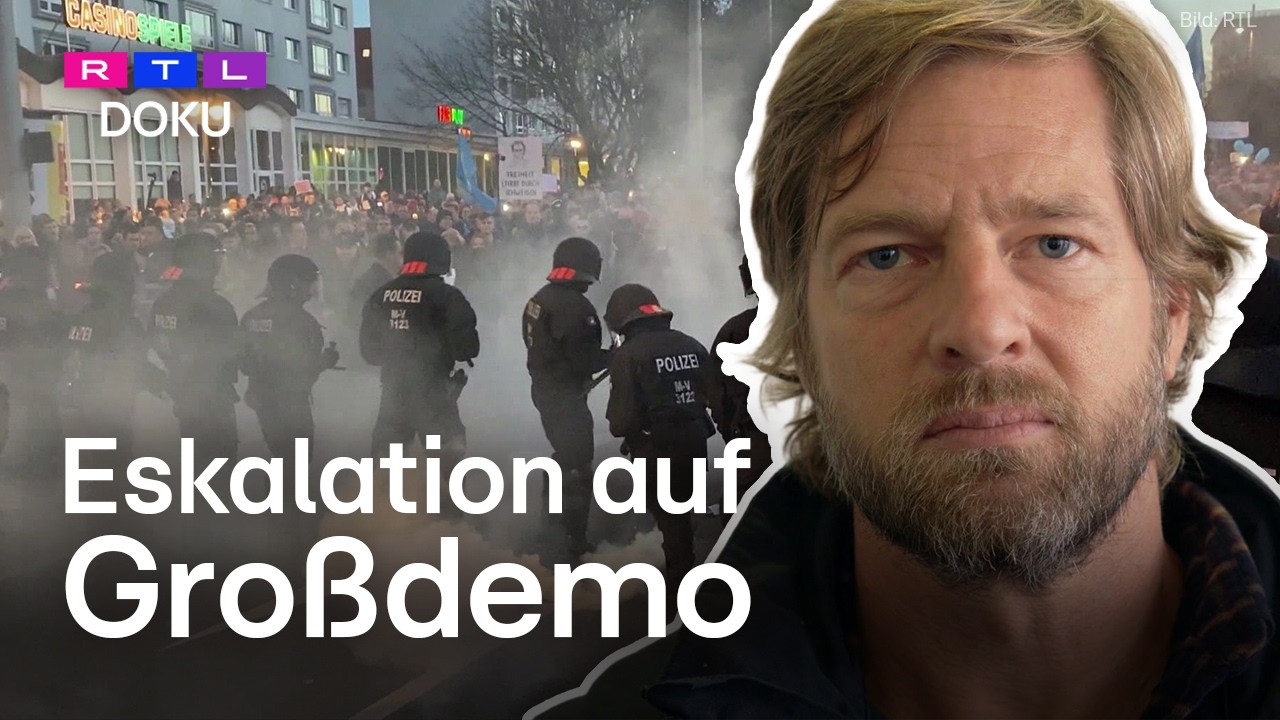 Angriff, Hass, Gewalt &ndash; Henning Baum erlebt den Polizeialltag Teil 1 (2021) | RTL DOKU