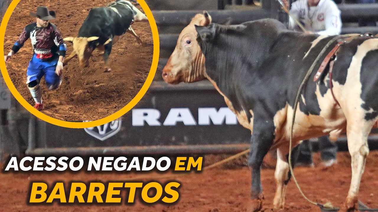 A estreia do TOURO MAIS VALIOSO do Brasil em BARRETOS - (ACESSO NEGADO o TOURO de MILHÕES!!