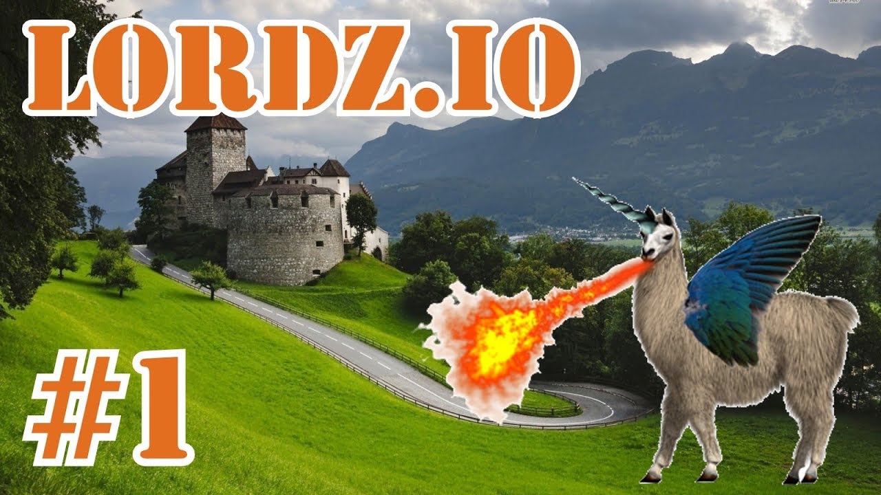 Lordz io Gameplay #1 - Lord Llama!