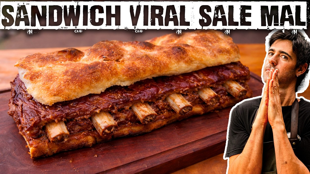 El sandwich más viral del mundo: asi nos salió | Locos X el Asado