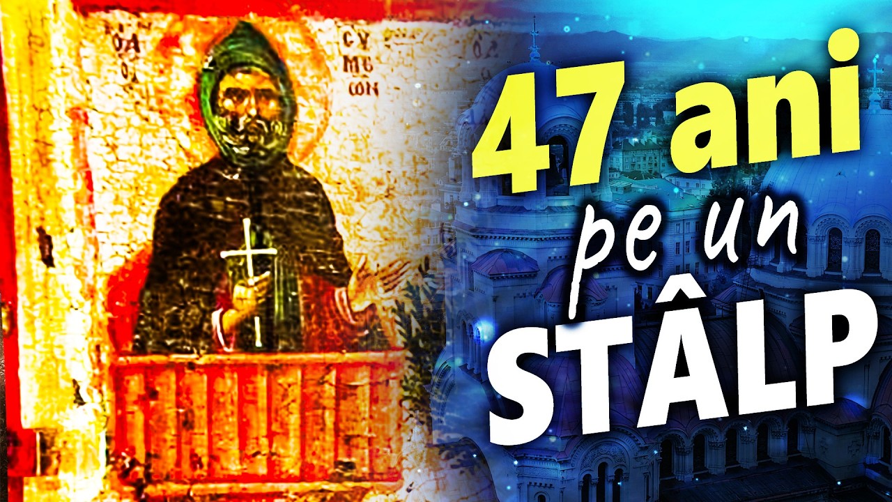 Sfântul care a trăit 47 ANI în vârful unui STÂLP – Povestea uimitoare a Sf. Simeon Stâlpnicul