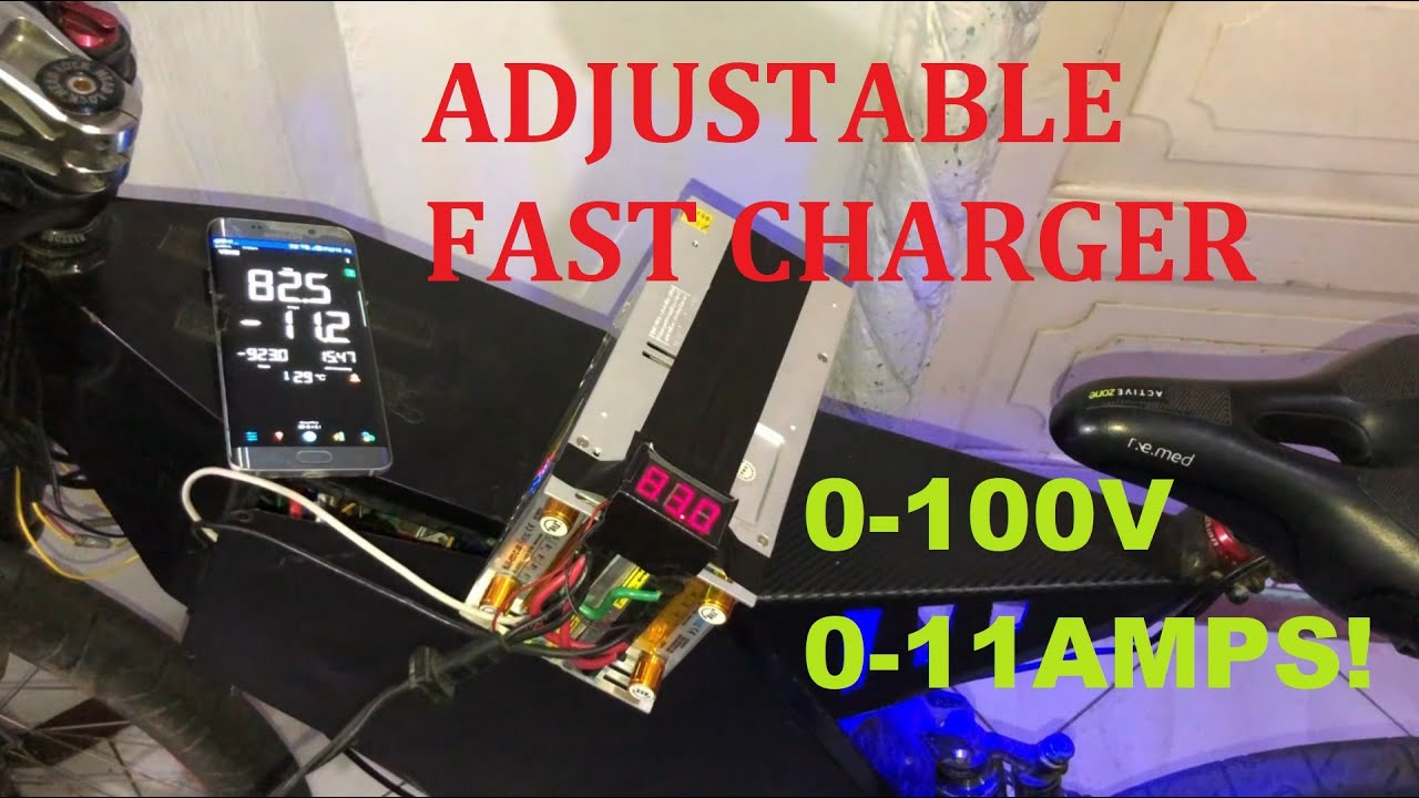 Cheap Fast Charger Ebike with Adjustable Voltage and Amps. from 0v-100v 0a-11amps 924watts