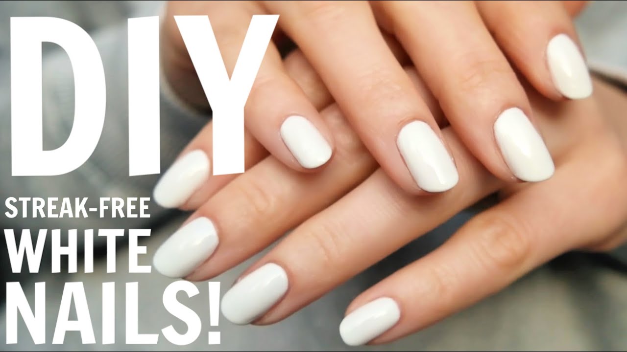 100% STREAK-FREE WHITE MANICURE!