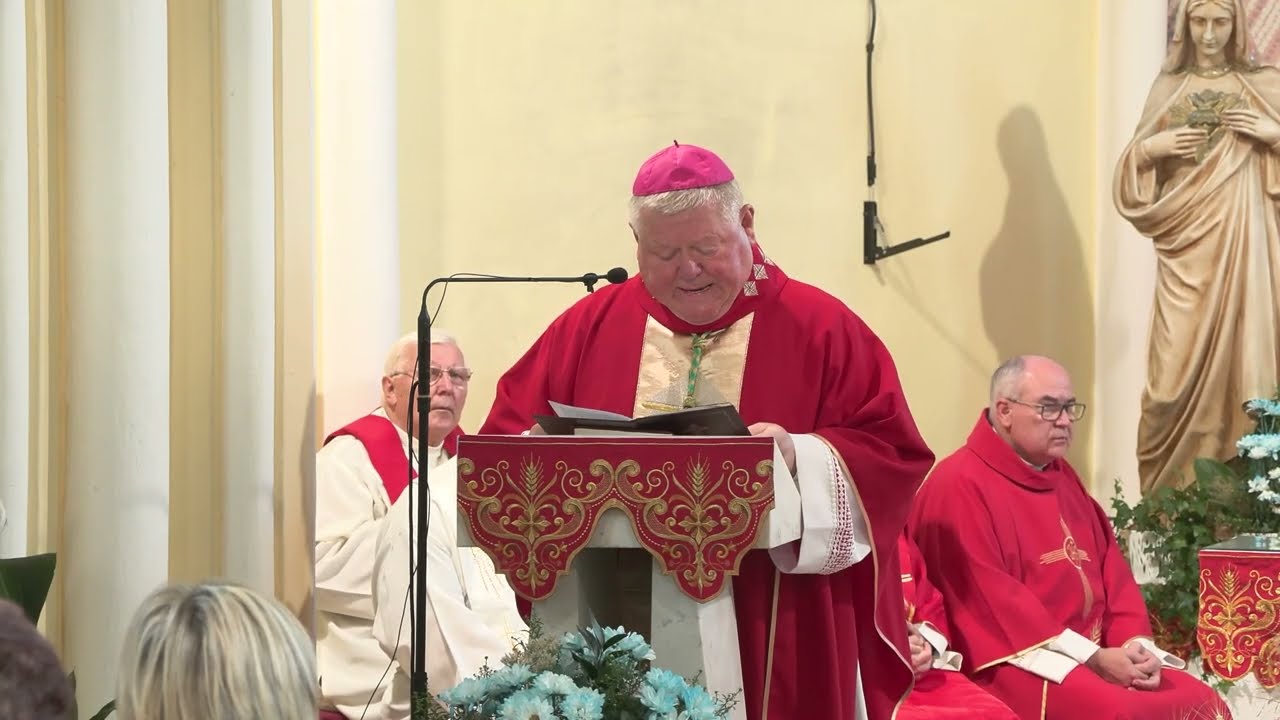Odhalenie pamätnej tabule P. Jozefovi Opralovi, SJ vo Veľkých Bieliciach 