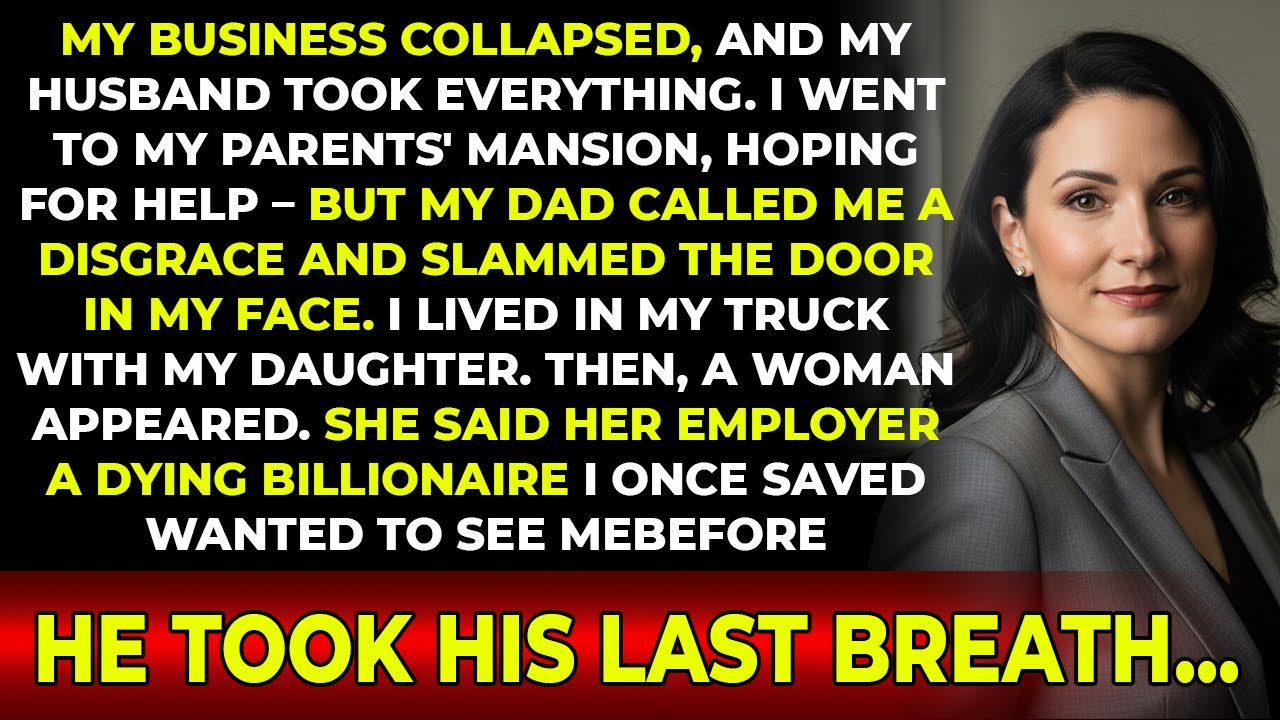 My Business Collapsed, My Parents Disowned Me — But Then A Billionaire’s Will Changed Everything