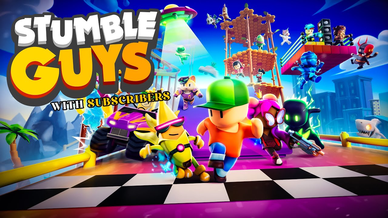 shorts Stumble Guys - with subscribers | Vilayattu Neram #stumbleguys #onlinemultiplayer #gaming