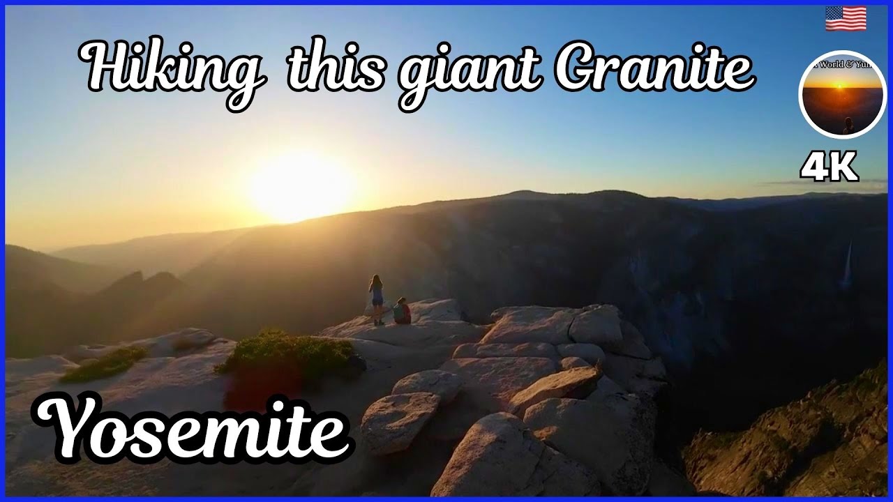 TAFT POINT & SENTINEL DOME  TRAILS - YOSEMITE Silent vlog (with captions)