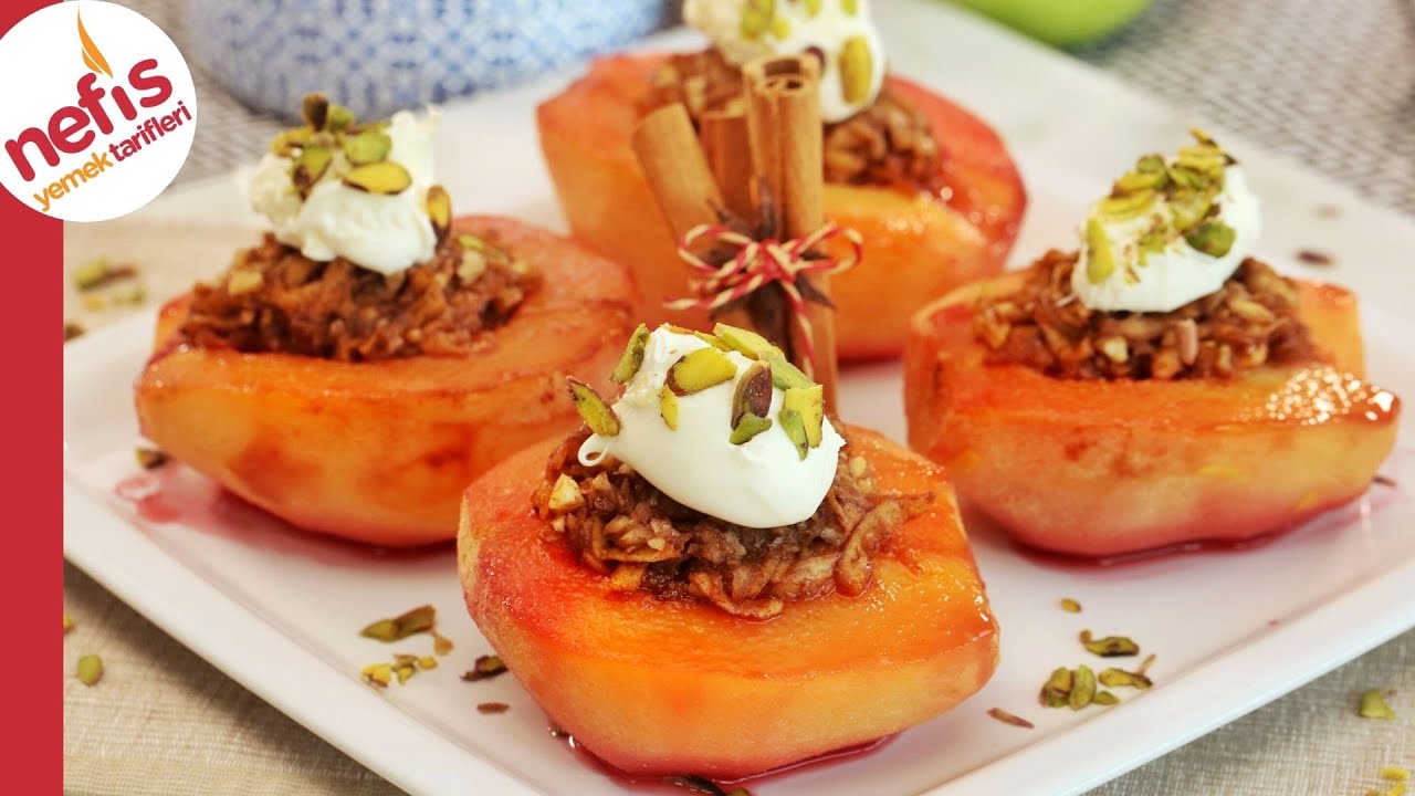 Şimdi Tam Zamanı! 😍 Elma Dolgulu Efsane Ayva Tatlısı (Gıda Boyasız) 🤤