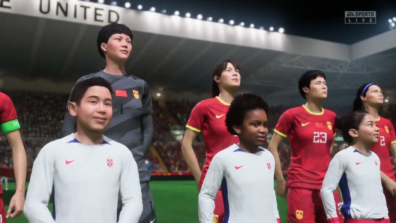 CHINA vs NORWAY | Women's International Soccer Match | FIFA23 Gameplay