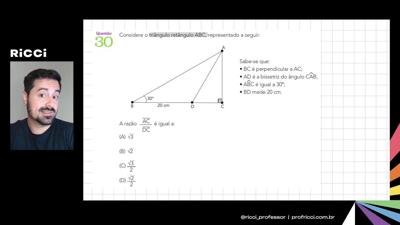 [Física Básica] UERJ 2025 | Trigonometria básica