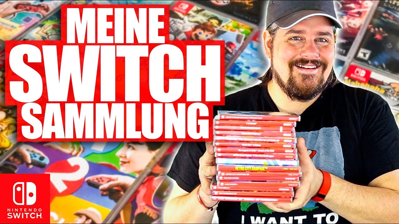 Dennis zeigt seine SWITCH-Sammlung | Nintendo Switch Collection 2017