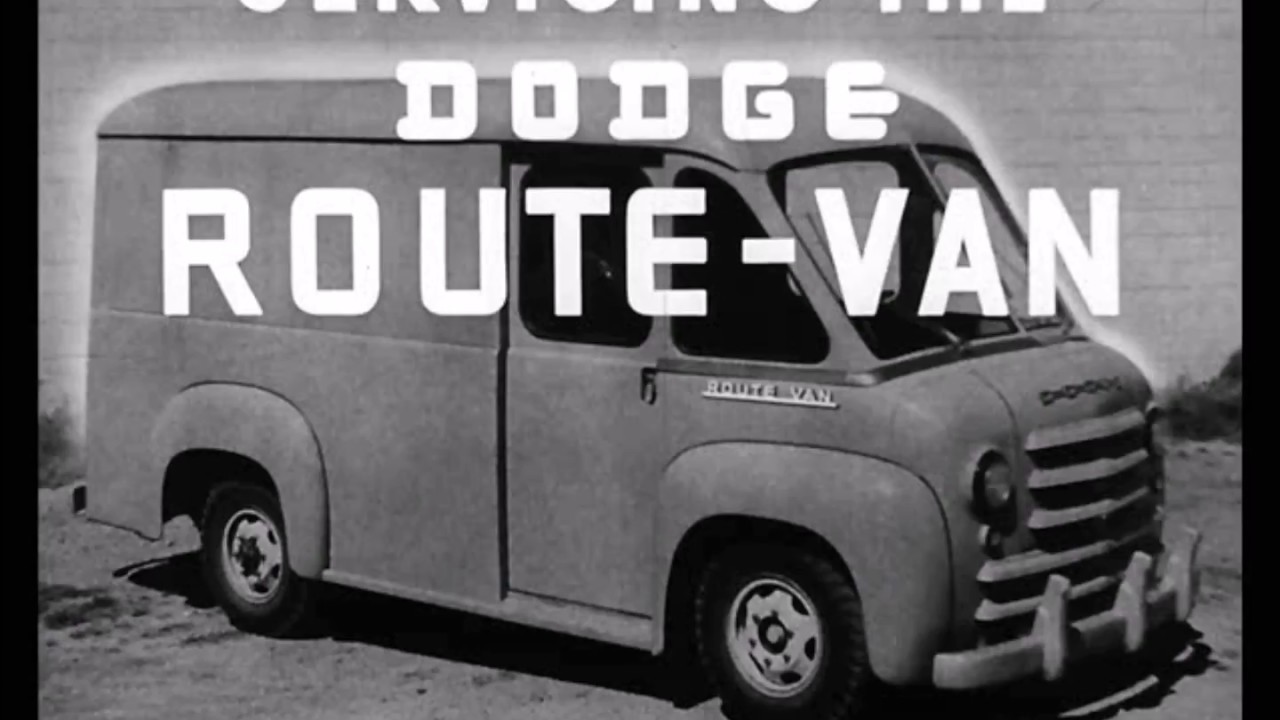 Chrysler Master Tech - 1948 Том B, Обслуживание Dodge Route-Van