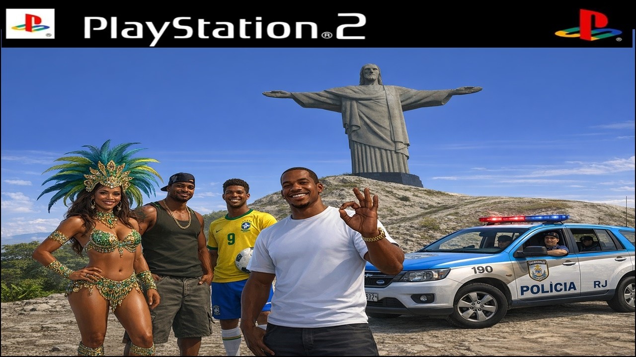 Fui ate o cristo redento nesse gta brasil ps2