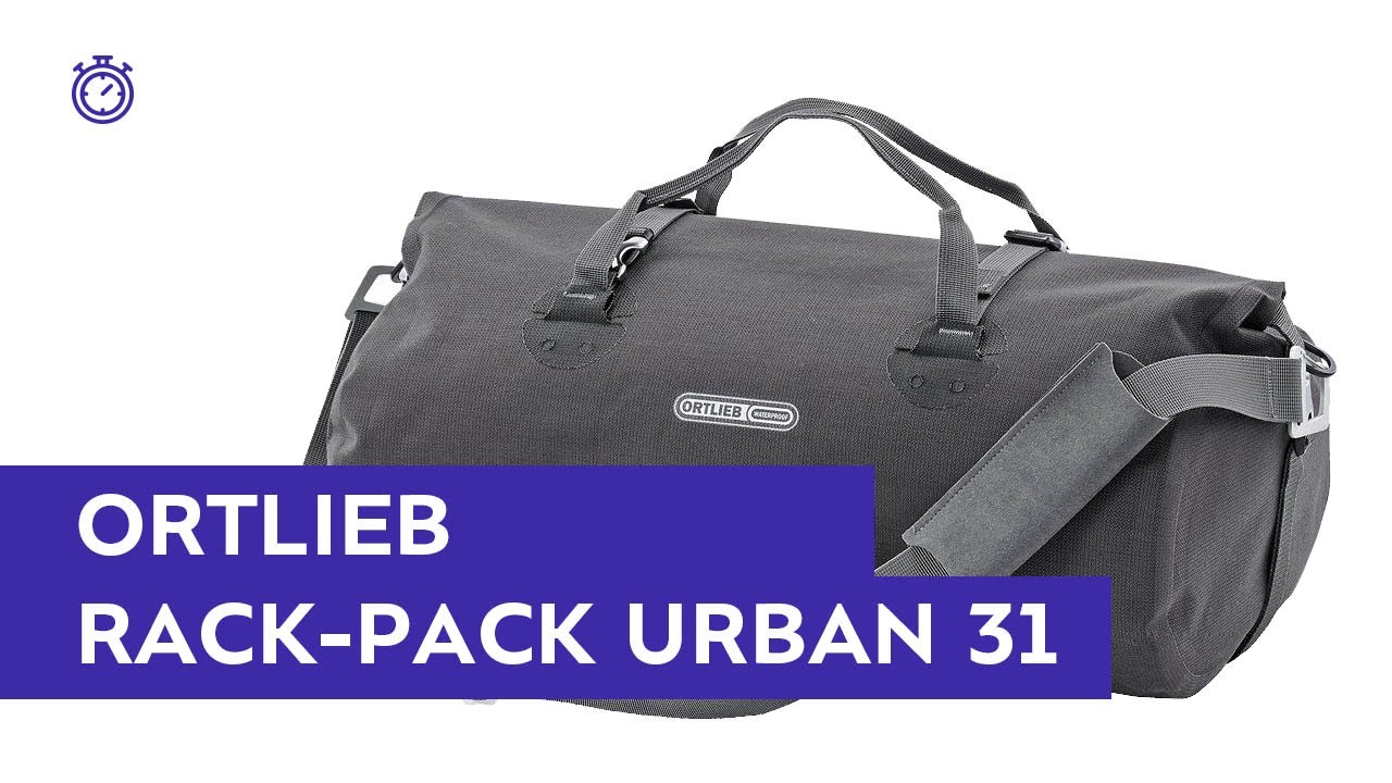 Сумка Ortlieb Rack Pack Urban 31 Pepper. Обзор за 60 секунд