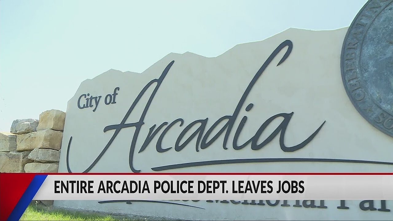 Entire Arcadia Police Department leaves duty for other opportunities