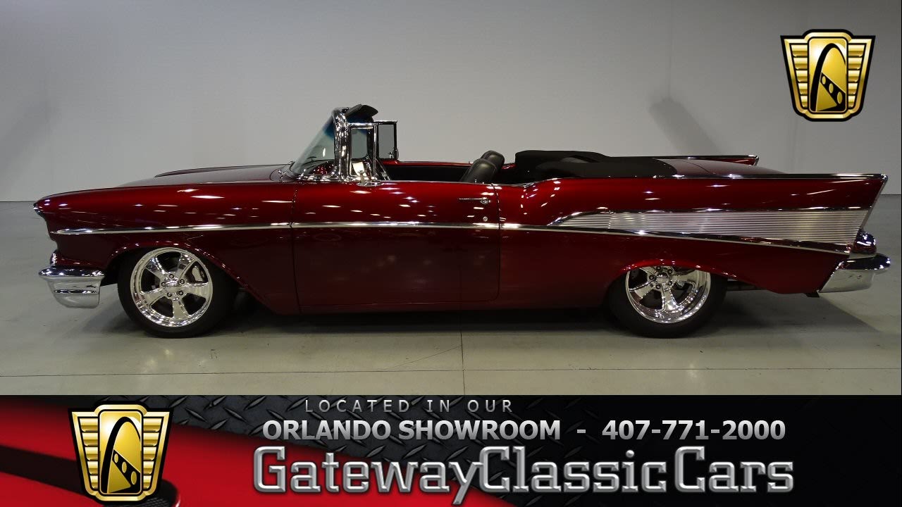 1957 Chevrolet Bel Air Gateway Classic Cars Orlando #600