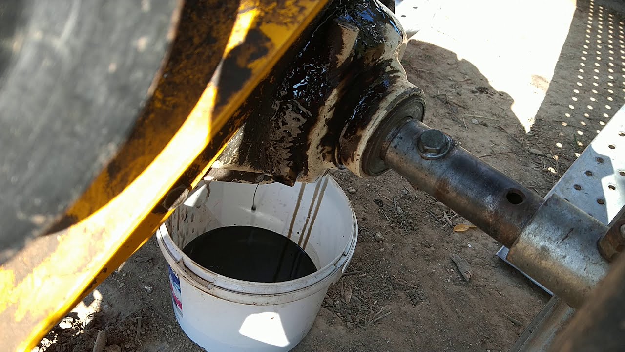 tractor oil change