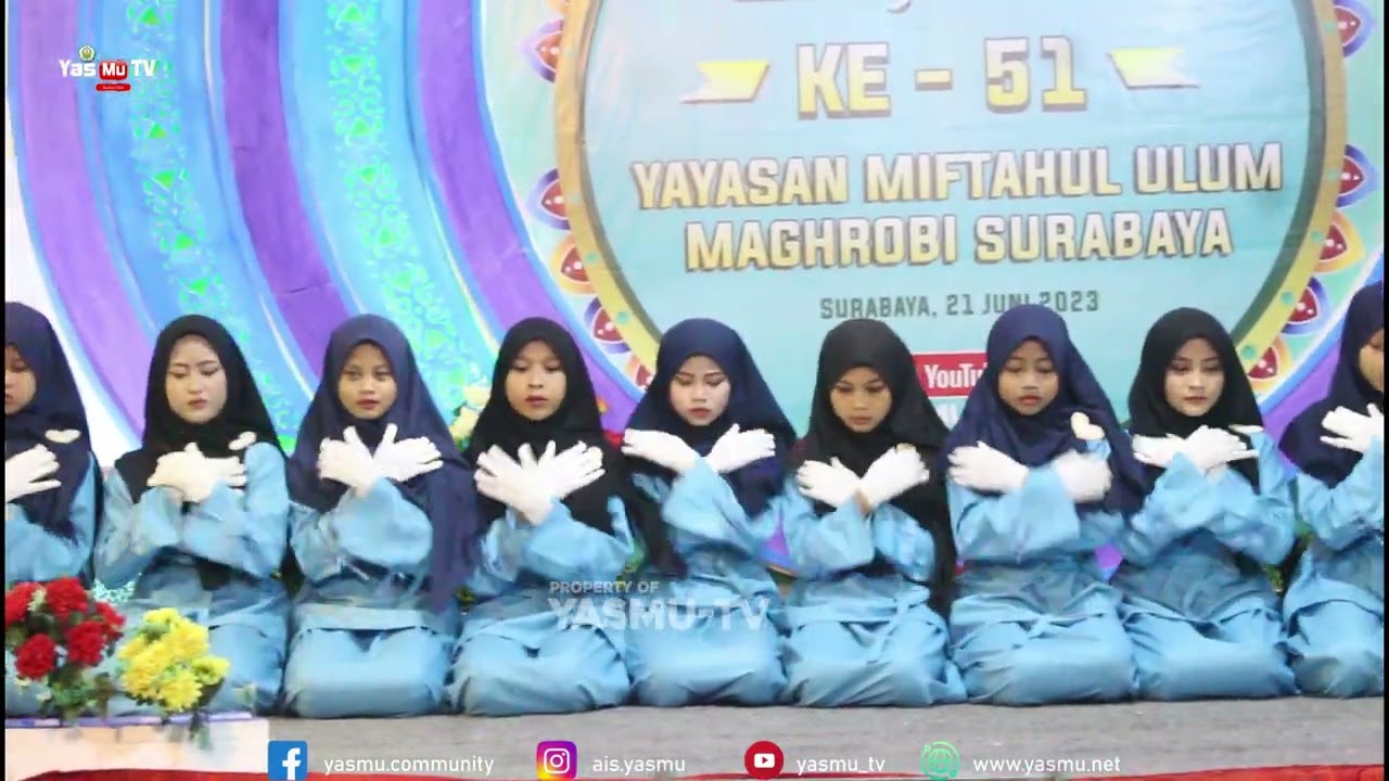 KEREN ! GOOD LOOKING ! TARI SAMAN YA TOYBAH ! HAFLAH YASMU KE - 51