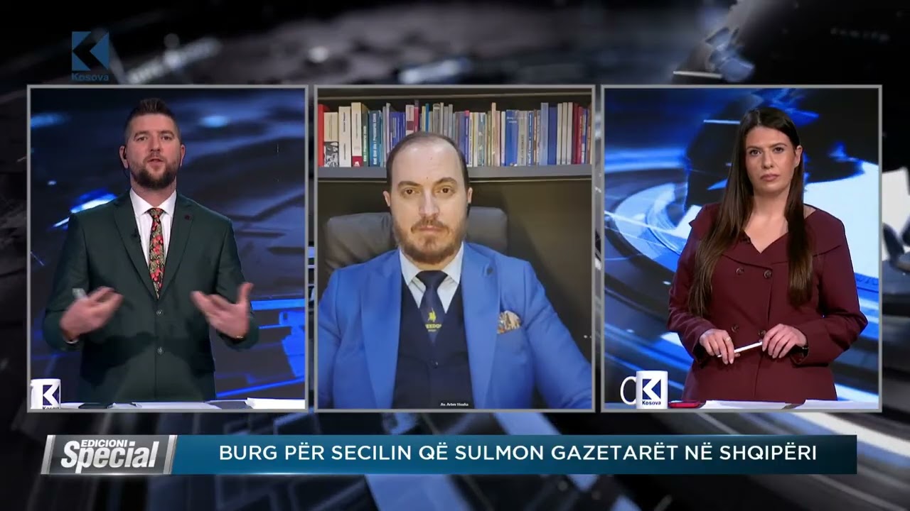 Burg për secilin që SULMON gazetarët në Shqipëri
