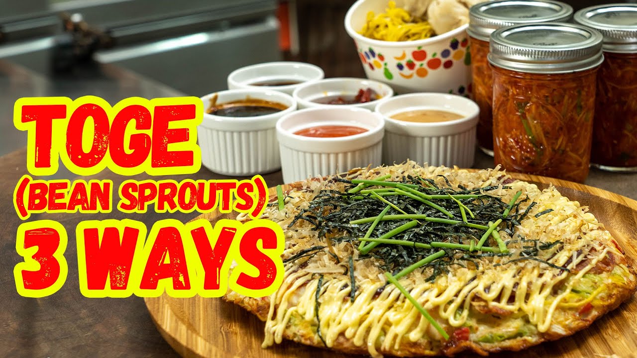 TOGE (BEAN SPROUTS) 3 WAYS | Ninong Ry