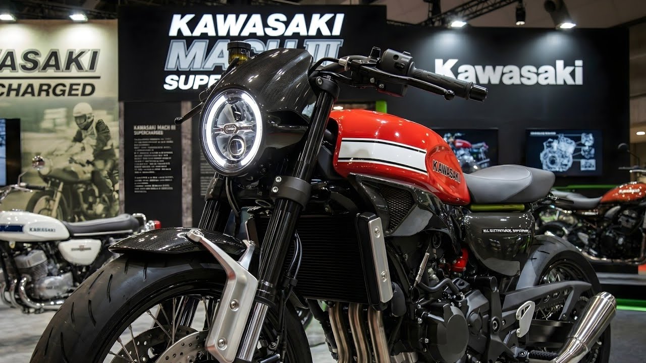 Kawasaki Revives 2-Stroke Engine!! The New Supercharged Mach III First Look!!
