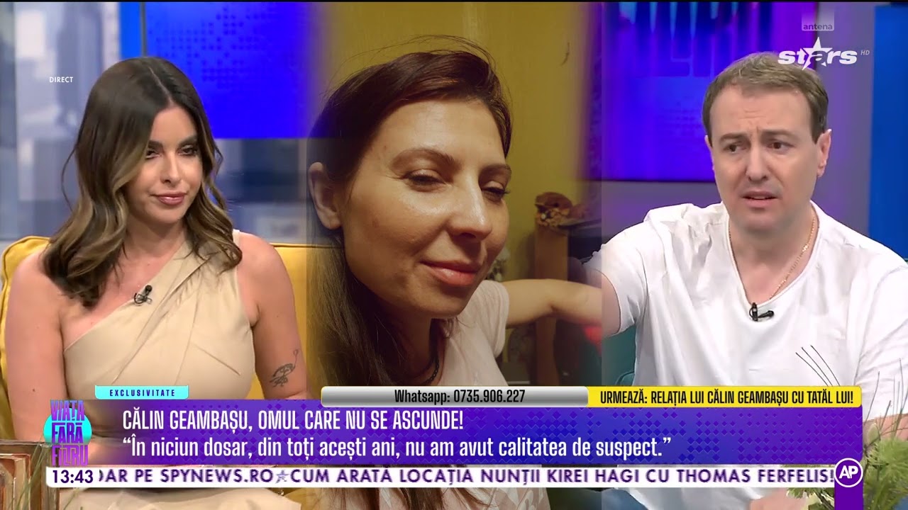 CĂLIN GEAMBAȘU, ADEVĂRUL GOL-GOLUȚ DESPRE PROCESE, ACUZAȚII ȘI AMINTIRI!