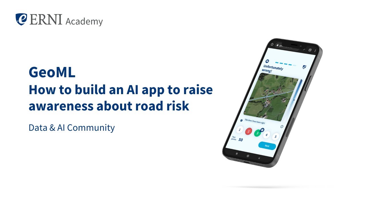 GeoML: How to build an AI app to raise awareness about road risk