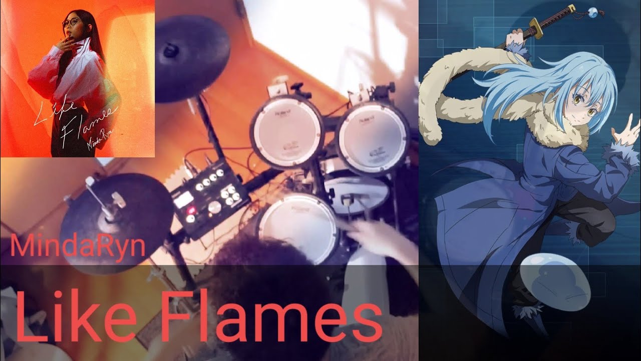 【転スラ2期 OP】Like Flames/MindaRyn   DrumCover