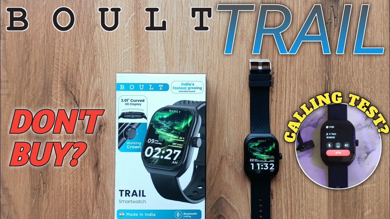 Boult Trail Smartwatch 🔥Unboxing And Review 🔥CURVED DISPLAY 🔥BEST SMARTWATCH UNDER 1000