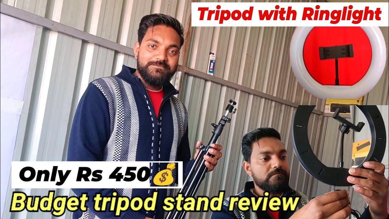 YouTubers ke liye Best Tripod + Ring Light? Honest Review