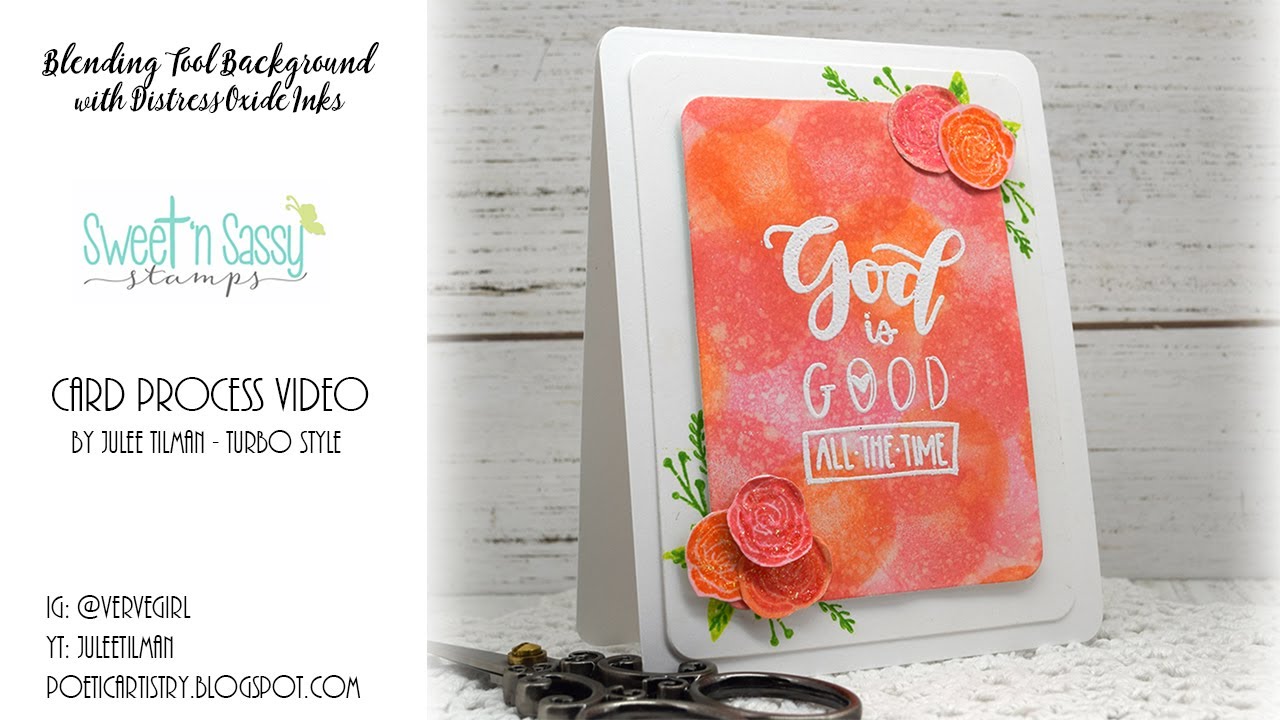 Blending Tool Background - Card Process Video